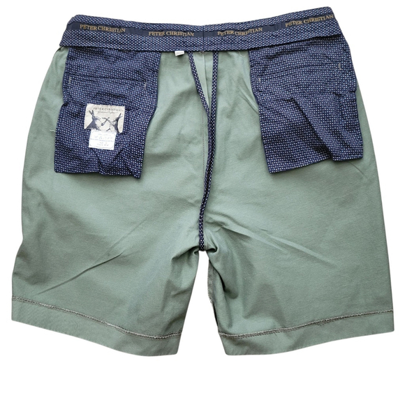 Peter Christian Men's Pleated Shorts Size 38 Inseam 10" - Picture 7 of 8